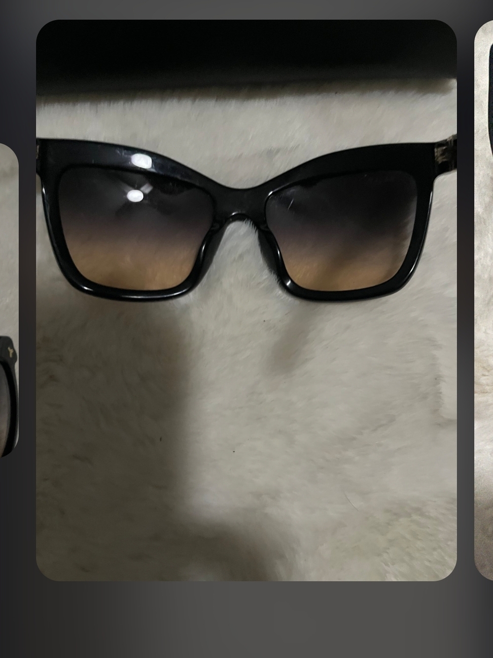Bally's Black Gradient Lens Women's Sunglasses